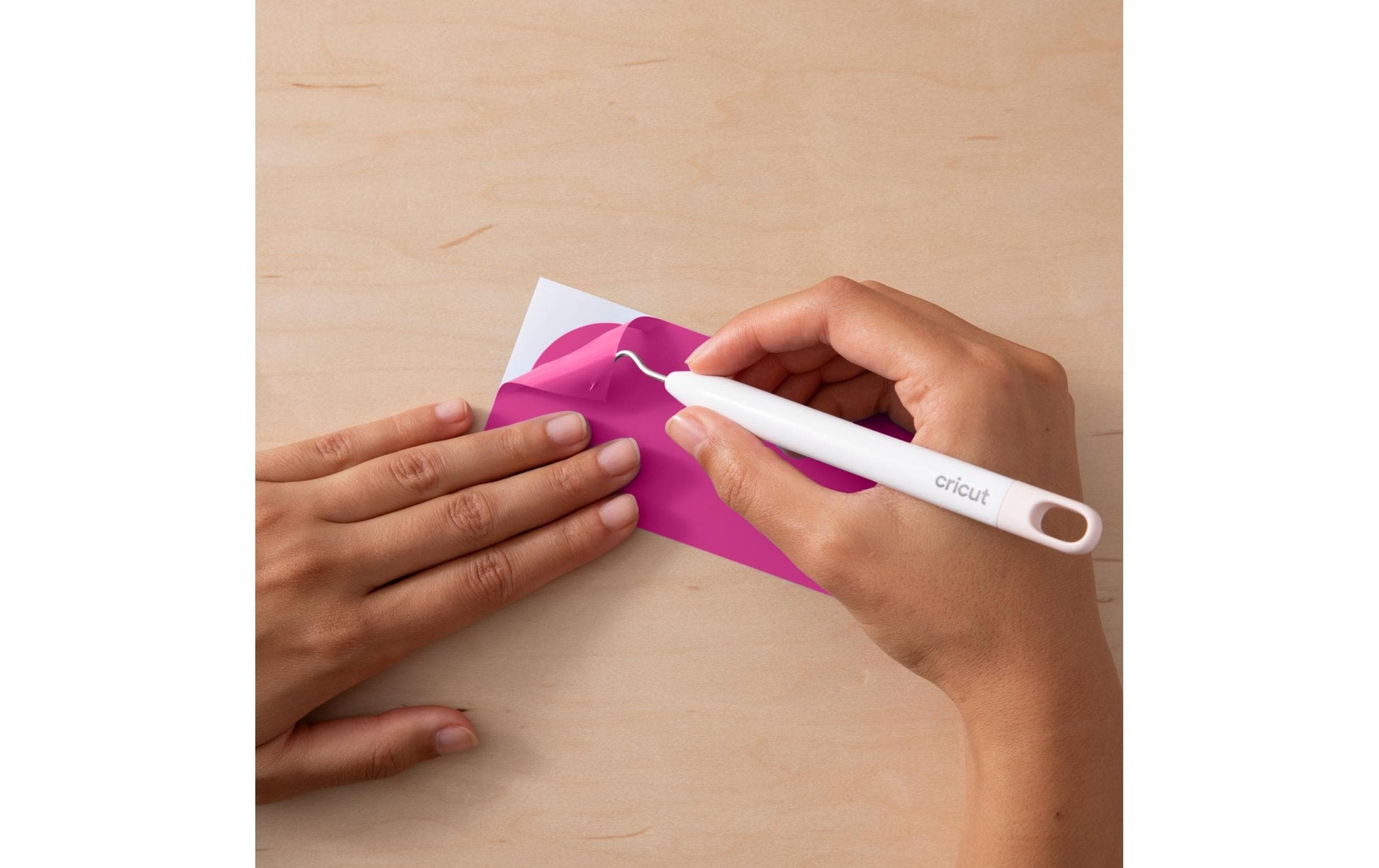 Cricut Glänzende Vinylfolie – Magenta/Hellrosa – 30,0 × 60,0 cm – für Cricut Schneideplotter