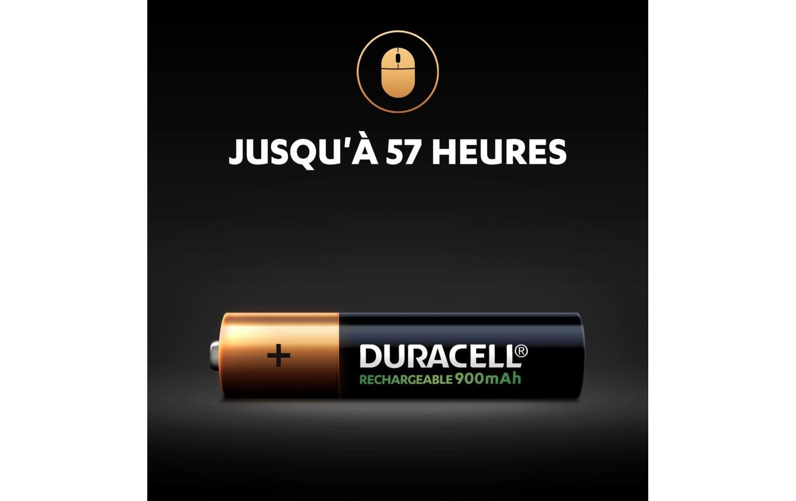 Duracell AAA Akkus – NiMH, 800 mAh, 1,2 V – 2 Stk.