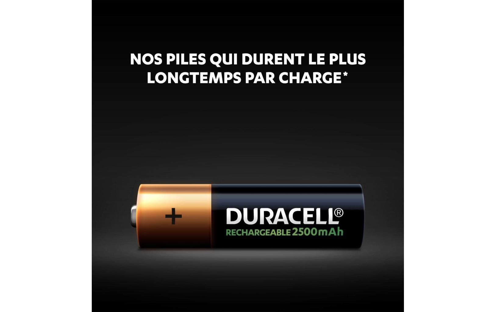 Duracell Akku 1,2 V 2500 mAh 3,00 Wh Ni-MH