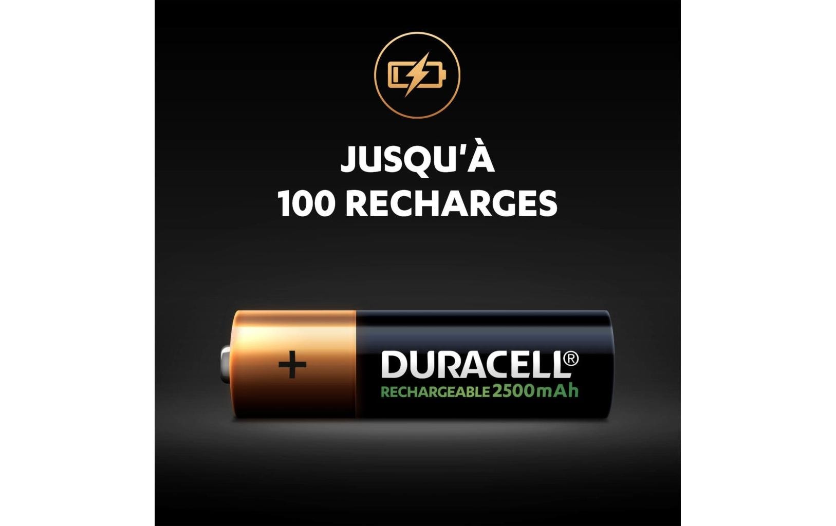 Duracell Akku 1,2 V 2500 mAh 3,00 Wh Ni-MH