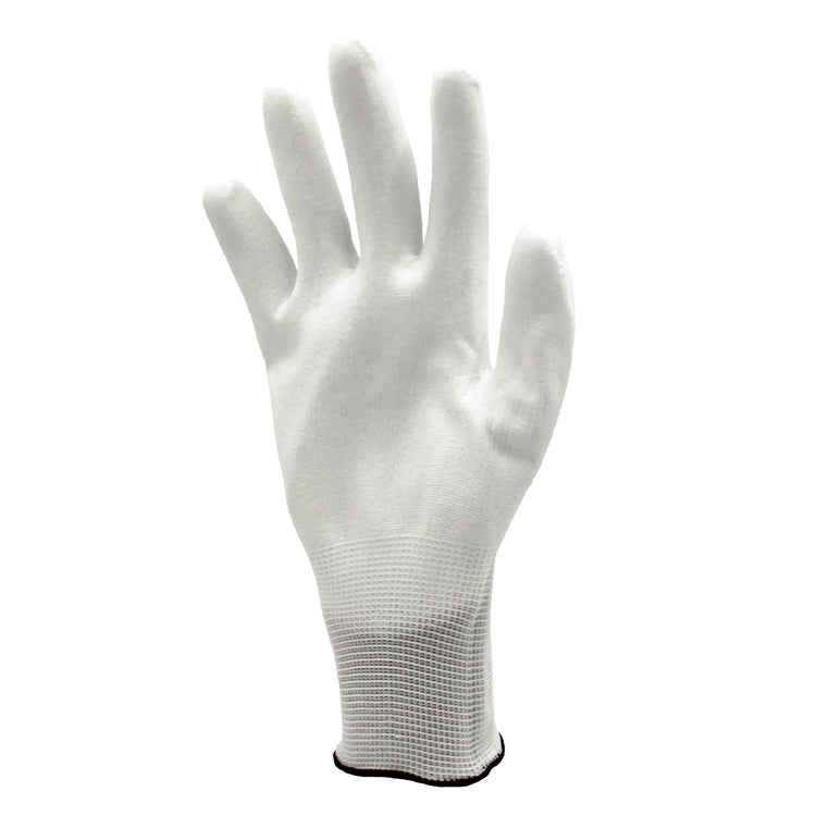 Weitaglove Arbeitshandschuhe W-FLEX PU – Grösse 10/XL, 1 Paar – Nylon/Polyurethan, EN 388 – Weiss