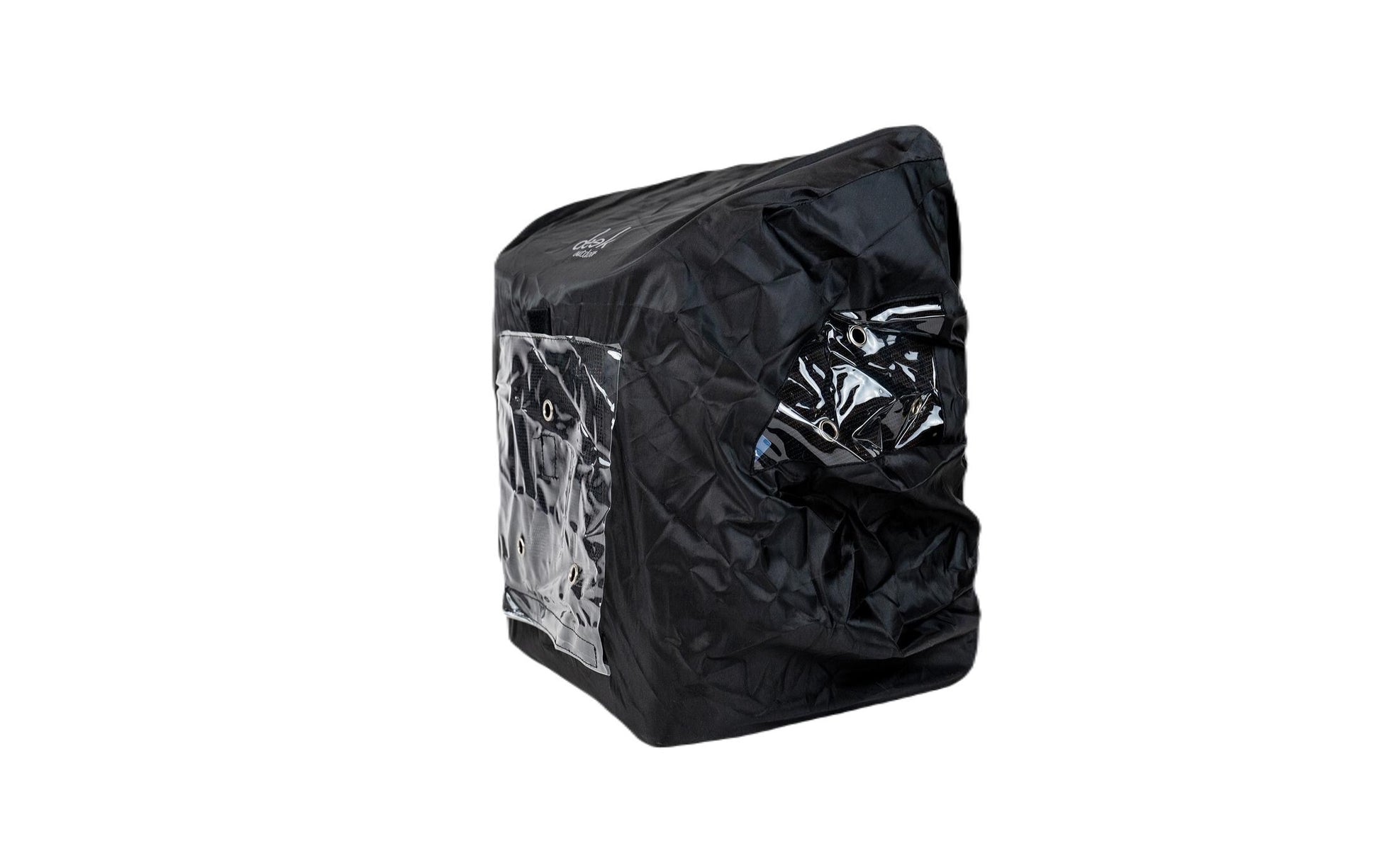 Deek Rucksack-Regenschutz – für Hunderucksack – 34 × 43 × 30 cm – Schwarz, Polyester