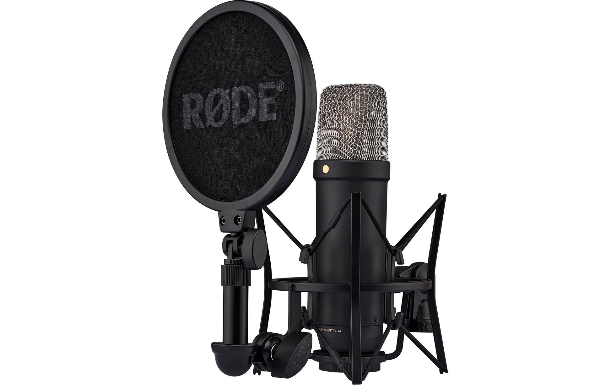 RØDE NT1-A (5. Generation) Studio-Mikrofon – USB-C, kabelgebunden, Niere, 32 Bit/192 kHz, für Mac/PC, Schwarz