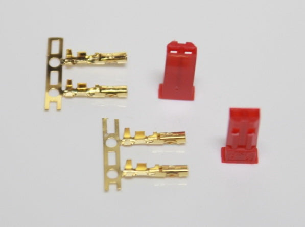 EP Product JST Stecker männlich, 2 Stk. – bronze/rot