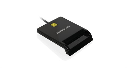 IOGEAR GSR212 – Smartcard-Leser, USB 2.0, Schwarz, für Windows, Linux, macOS