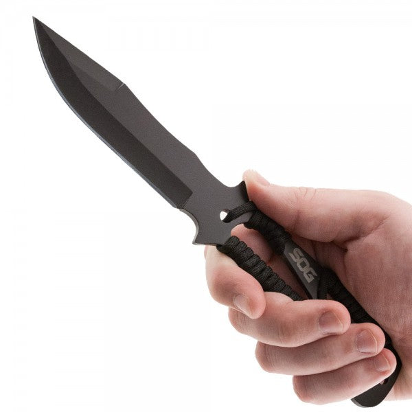 SOG Balance – Wurfmesser 112 mm, Einhandklinge, Schwarz