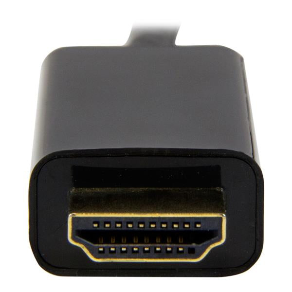 StarTech.com Mini DisplayPort zu HDMI Kabel – 4K (3840 × 2160) @ 30 Hz, 2 m, HDMI 1.4, für Mini DisplayPort