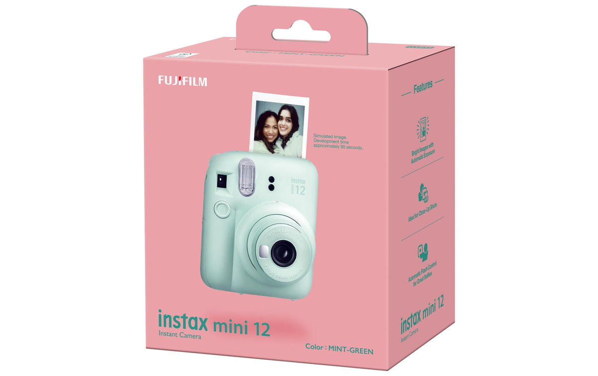 Fujifilm Instax Mini 12 – Sofortbildkamera Instax Mini, Grün