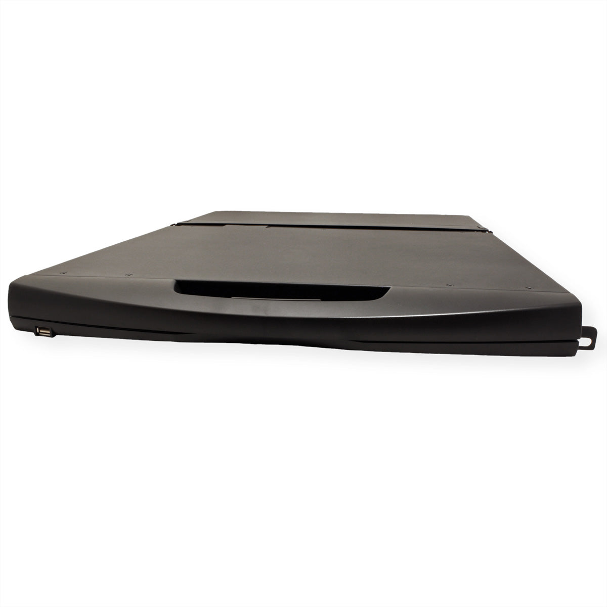 VALUE 19" Rack-LCD-Konsole – 8-Port VGA KVM – 1366 × 768, USB 2.0, CH-Layout – 1U