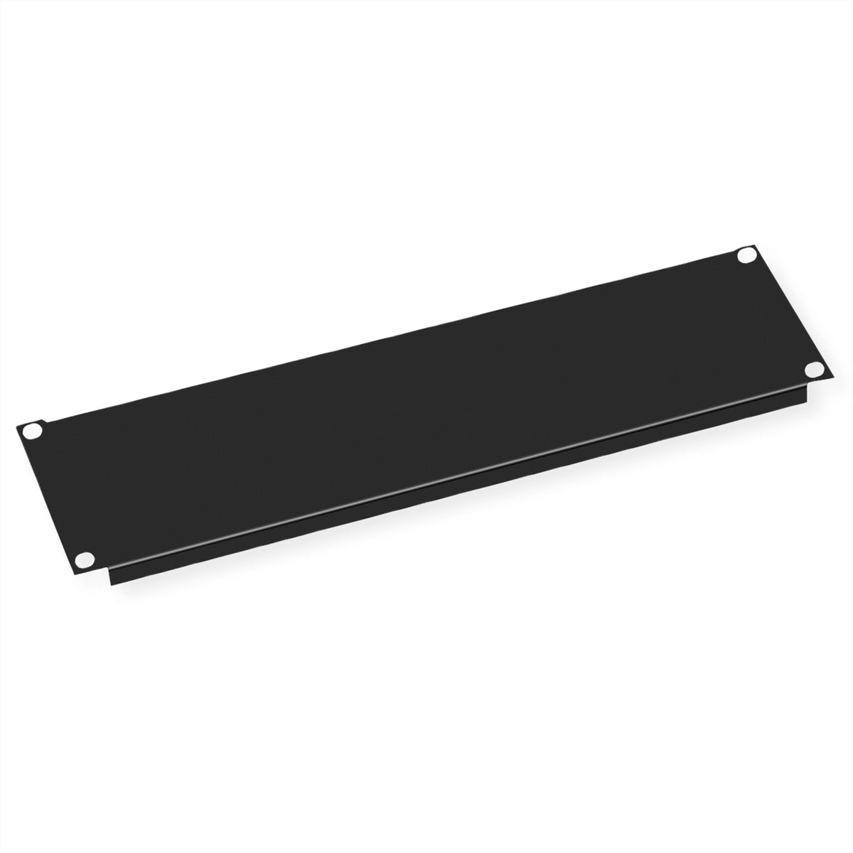 VALUE 19" Blindplatte 3U – Blindplatte – 19" Rack, 3U, Schwarz