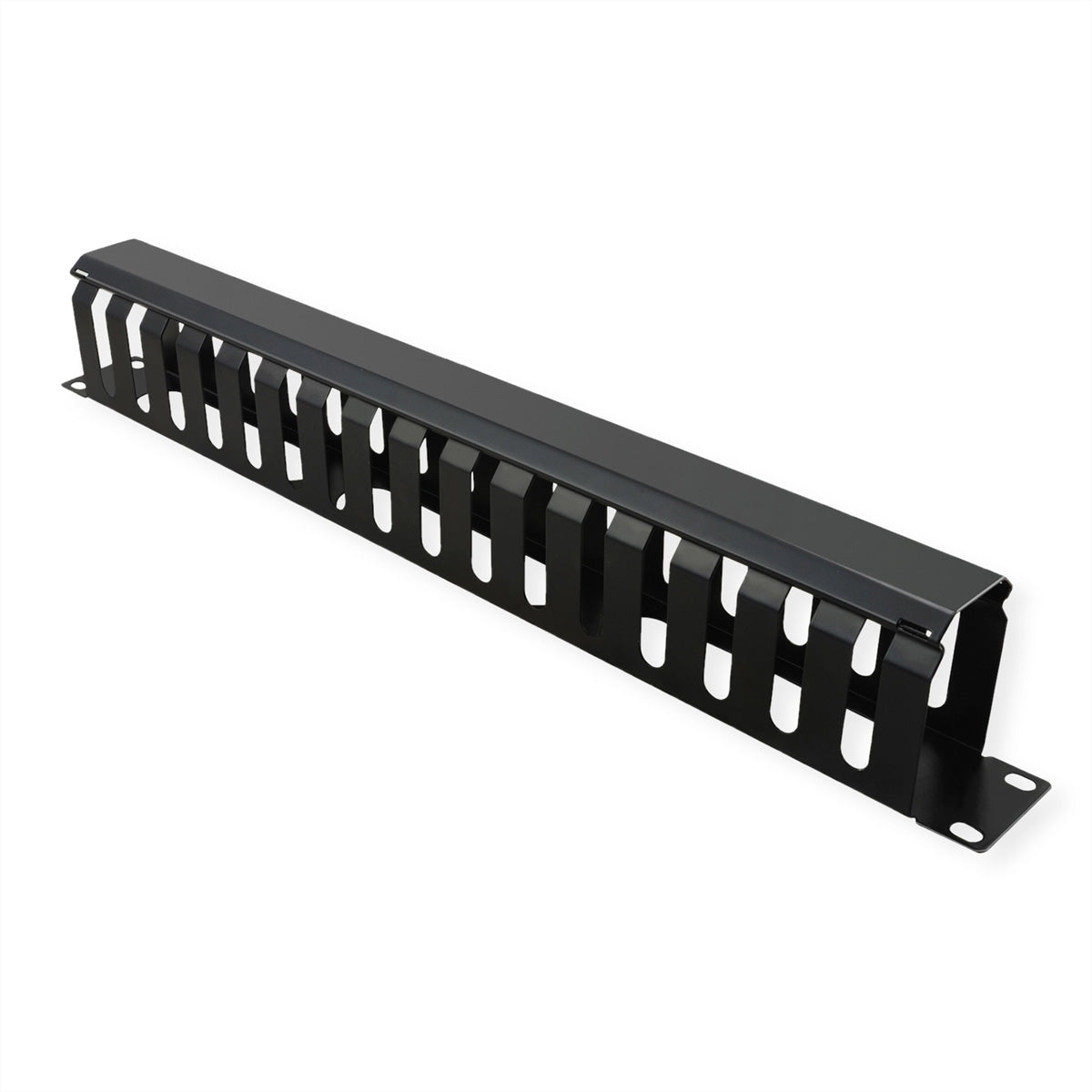 VALUE 26.99.0305 19" Kabelmanager – 483 mm – 1U – Metall – Schwarz, 1 Stk.