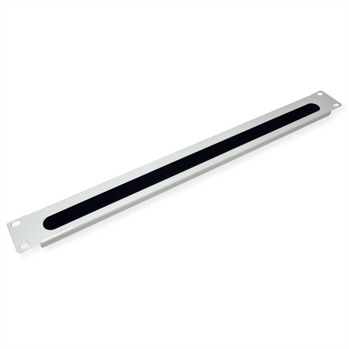 VALUE 19" Kabelführung, 1 HE, Bürstendichtung, 500 mm Tiefe, RAL 7035 (Lichtgrau)