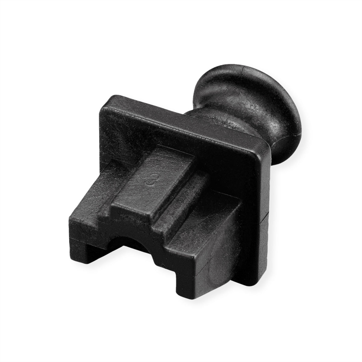 VALUE RJ-45 Buchsen-Abdeckung – 10er Set, Schwarz, PVC, für RJ-45 Buchsen
