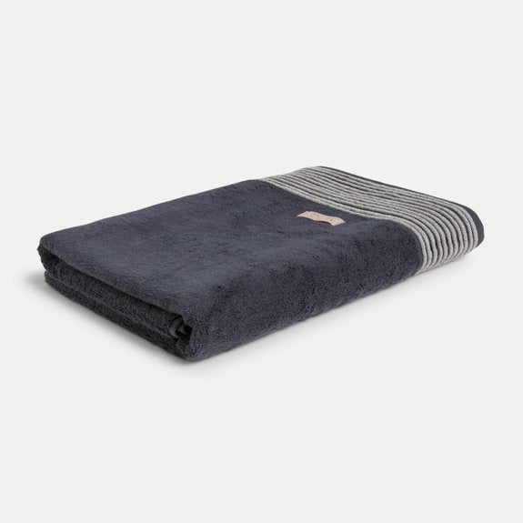 Möve Saunatuch Wellness – 80 × 200 cm, Dunkelgrau, 100% Baumwolle, 510 g/m²