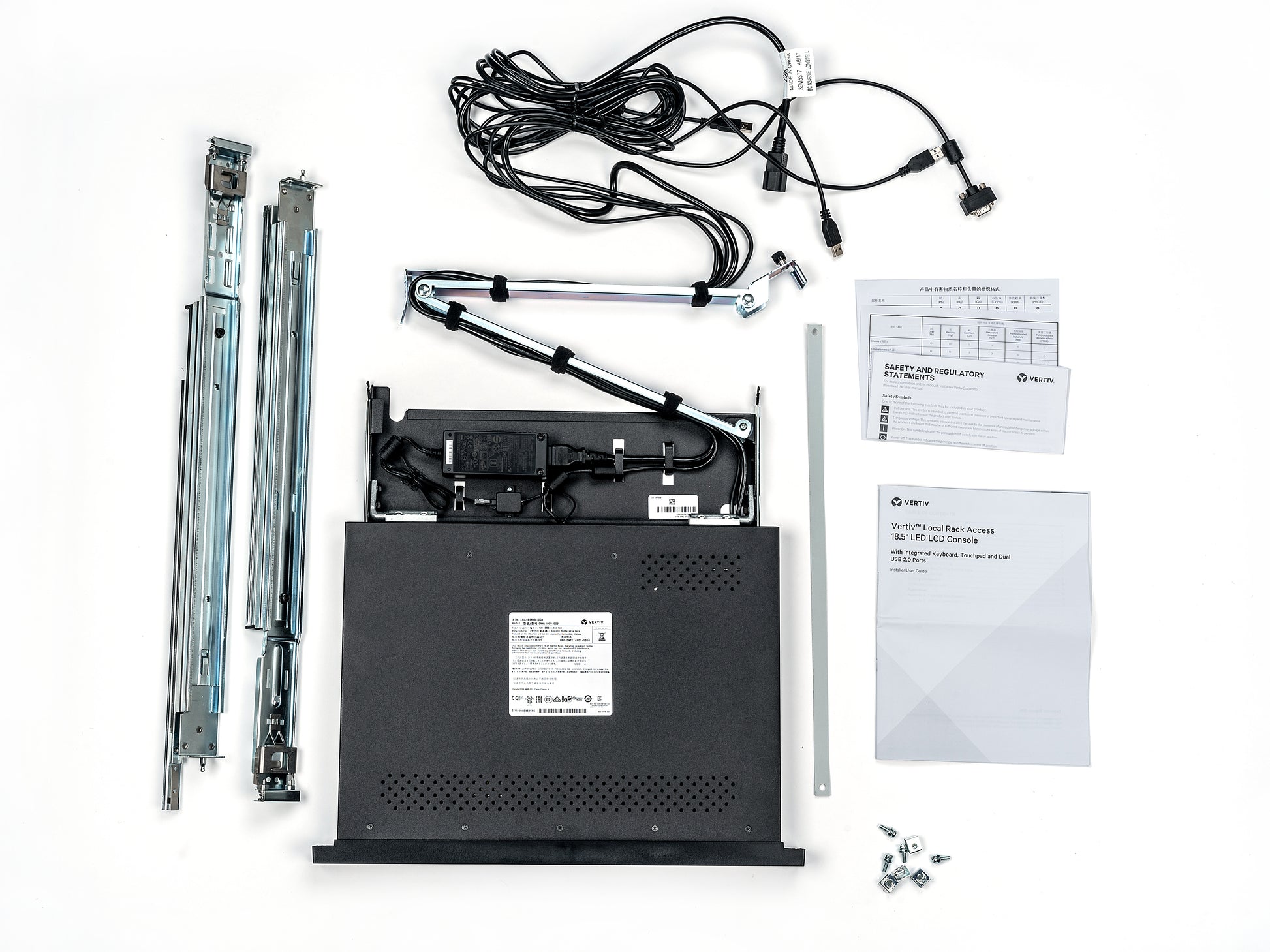 Vertiv Avocent Local Rack Access – 19", 1366 × 768