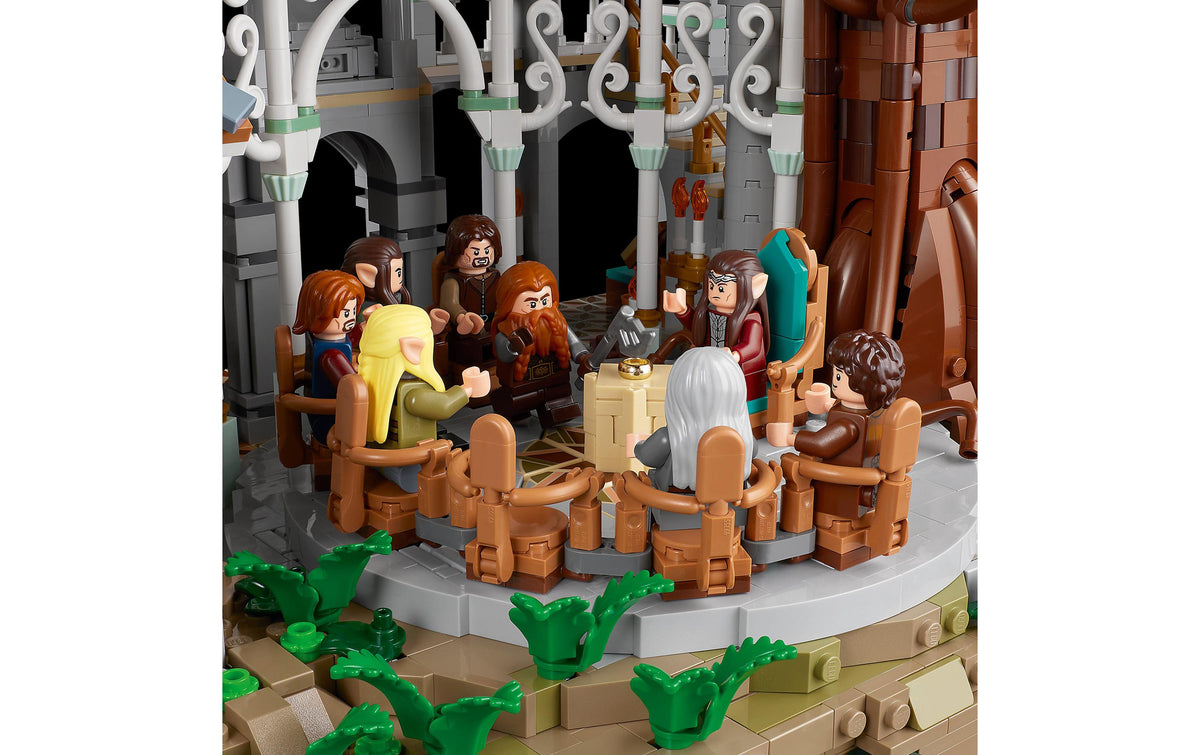 LEGO Der Herr der Ringe Rivendell 3D-Puzzle – 6167 Teile – 75 × 39 × 50 cm – ab 18 Jahren
