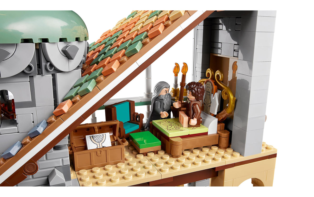 LEGO Der Herr der Ringe Rivendell 3D-Puzzle – 6167 Teile – 75 × 39 × 50 cm – ab 18 Jahren