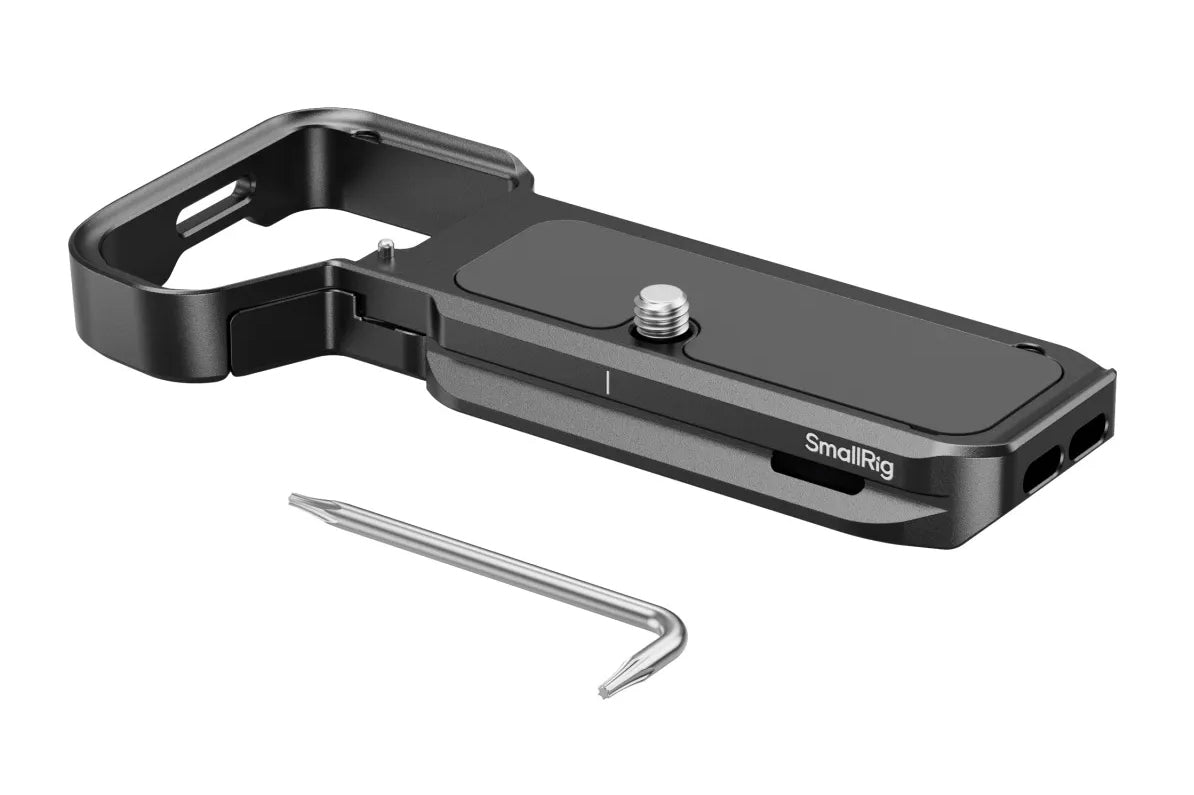 SmallRig 5481 Baseplate mit AirTag-Slot – für Sony Alpha 7C II, Alpha 7CR – Schwarz