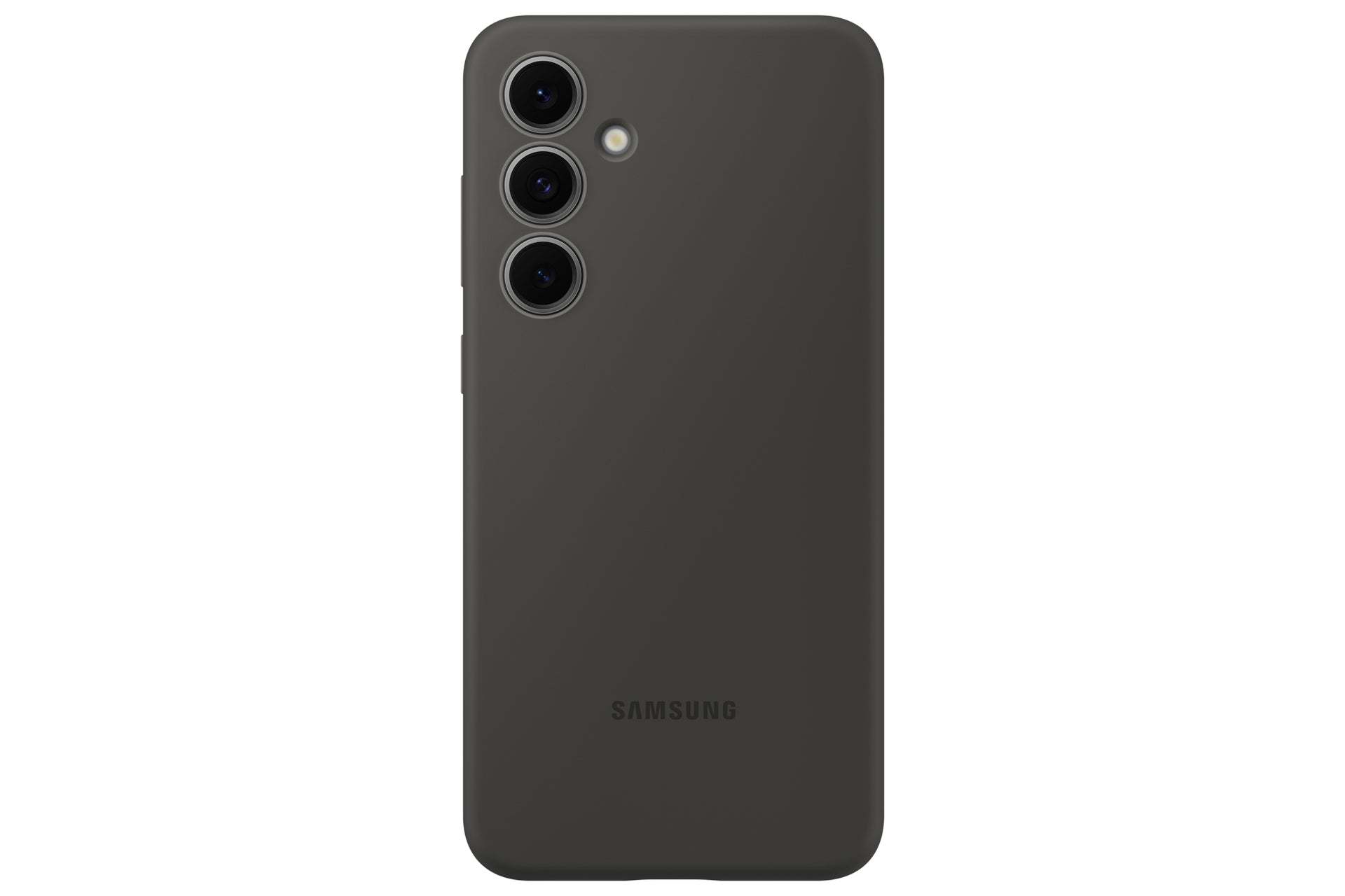 Samsung Backcover – für Samsung Galaxy S24 FE, Silikon, Schwarz