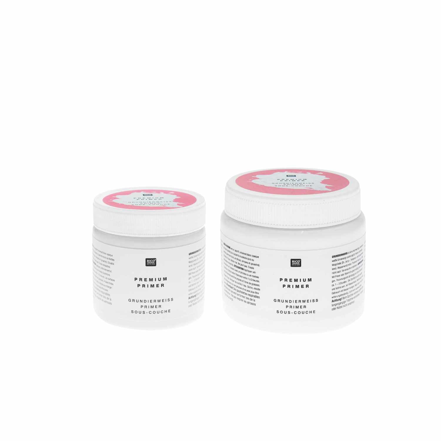 Rico Design Grundierung – Weiss, matt – 500 ml