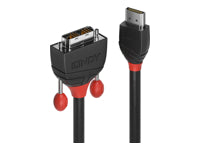 Lindy HDMI (Stecker) auf DVI (Stecker) Adapter, Single Link, 2 m