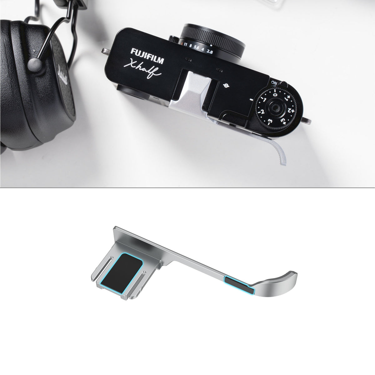 SmallRig 5221 Daumengriff – für Fujifilm X-Half – Silber