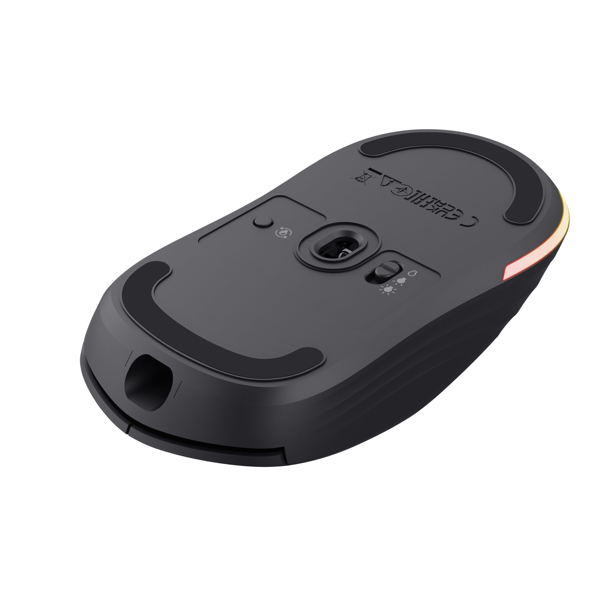 Trust GXT926 Redex II – Gaming-Maus – Kabellos (2,4 GHz), 10000 DPI, rechts, Schwarz