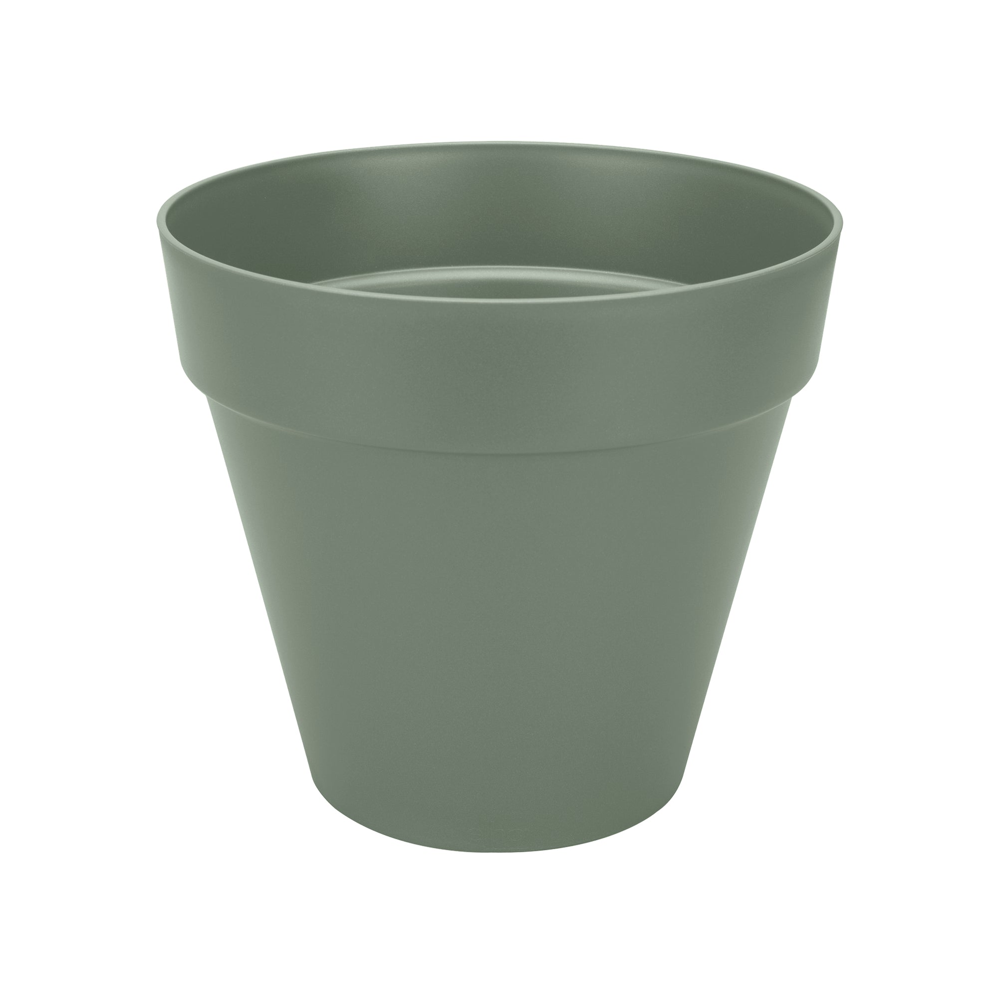 elho Loft Urban Pflanzkübel – 24 l – Kunststoff, Grün – mit Rollen