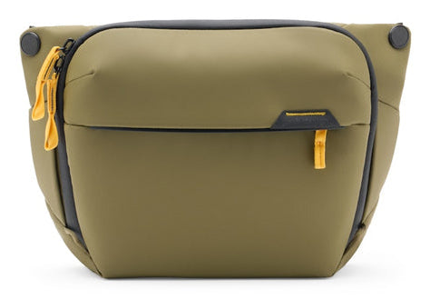 Peak Design Everyday Sling Kameratasche – 6 l – Olive – für Spiegelreflex-/Systemkameras, Drohnen