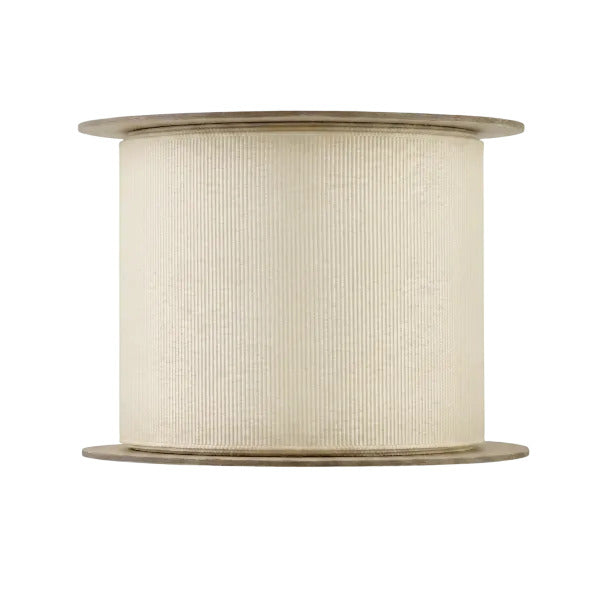 Blomus Geschenkband, JUHLA, Polyester, matt, Crème, 50 mm × 5 m, 1 Stk.