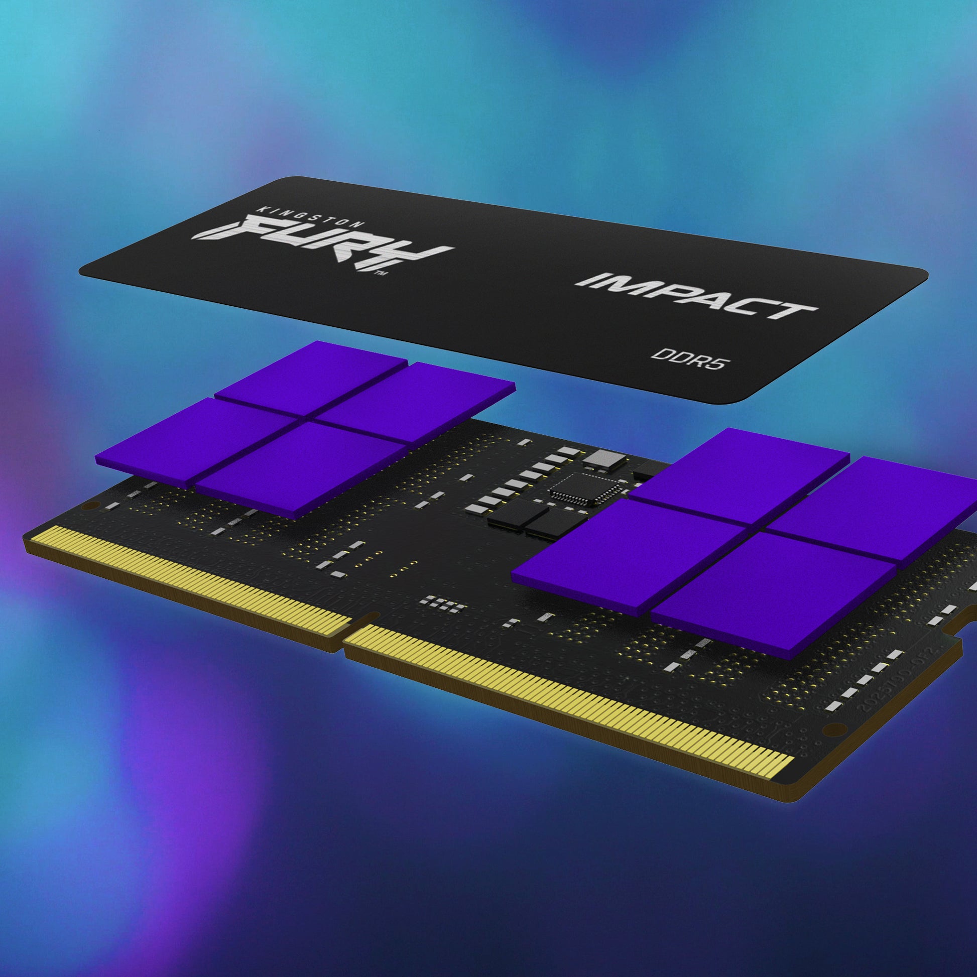 Kingston Technology Kingston FURY Impact – 16 GB DDR5 SO-DIMM, 4800 MT/s (KF548S38IB-16)