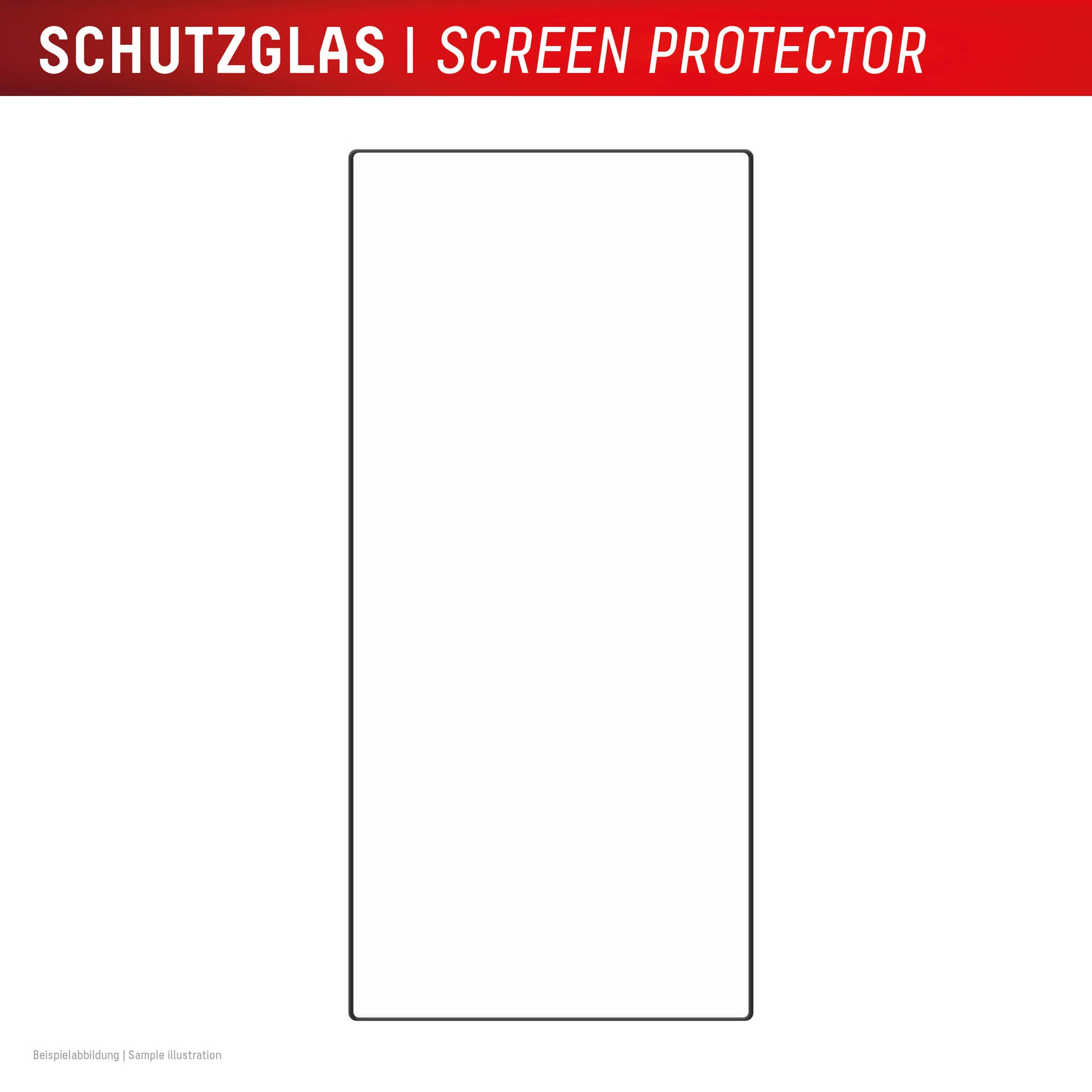 Displex Displayschutz (Panzerglas), Full Cover – für Galaxy S24 Ultra – mit Applikator