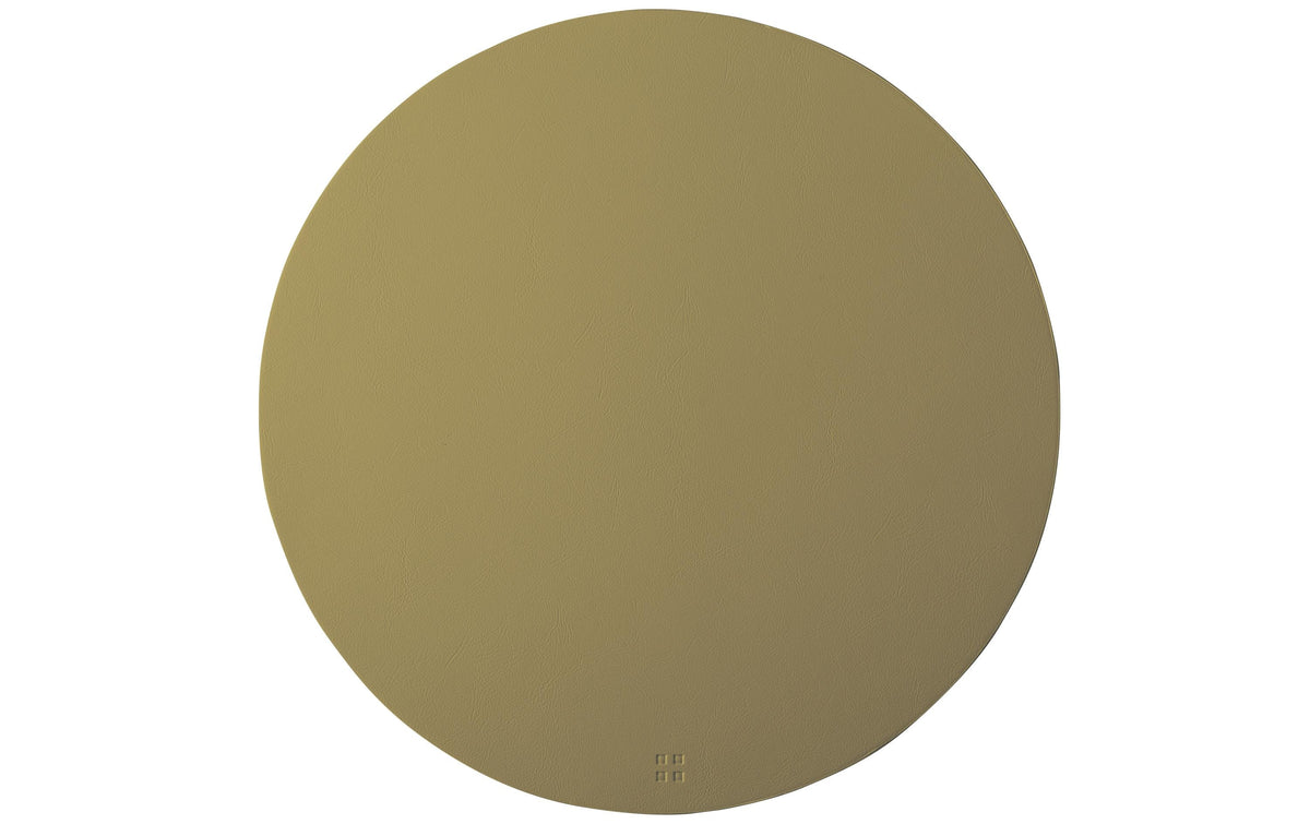 Sola Lunasol Tischset – Ø 38 cm, PVC, Gold