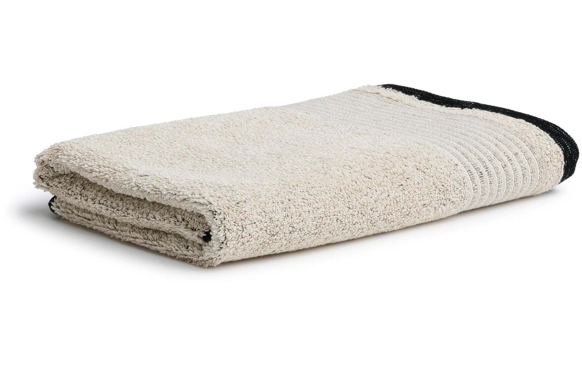 Möve Duschtuch Eden Biesenbordüre – 80 × 150 cm, 80% Baumwolle/20% Leinen