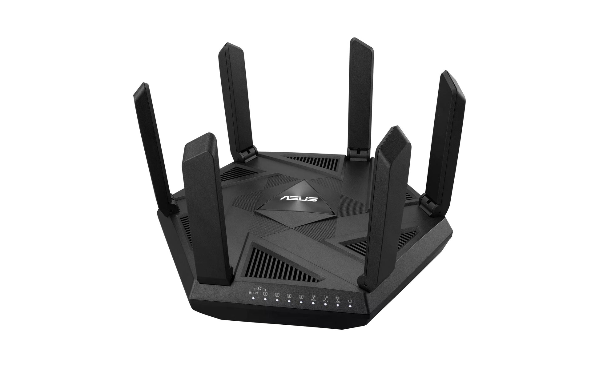 ASUS RT-AXE7800 Tischrouter – Wi-Fi 6E, Ethernet – Netzstrom 110–240 V