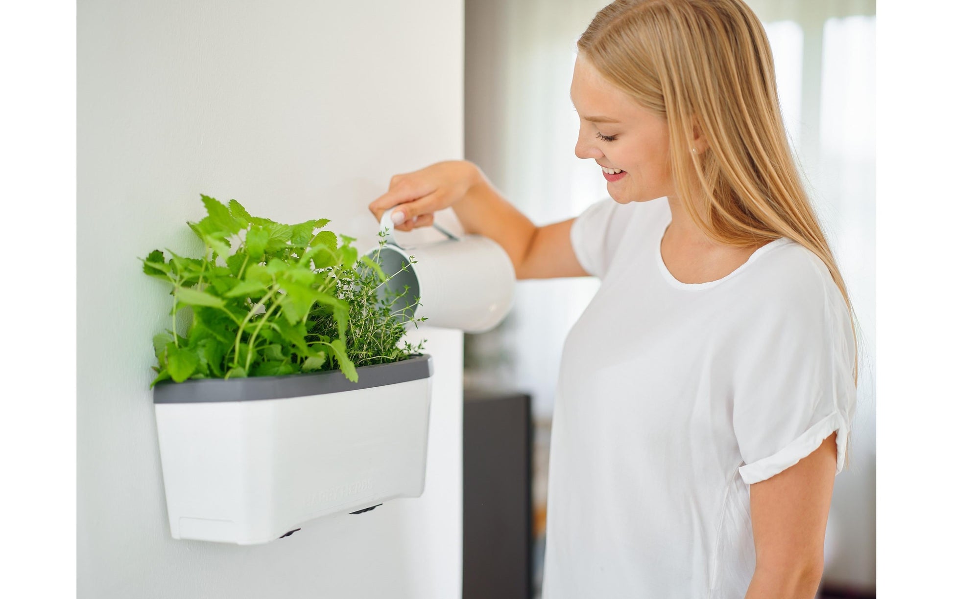 Gusta Garden Wandhalterung – Polypropylen/Stahl – Schwarz – für diverse Anwendungen