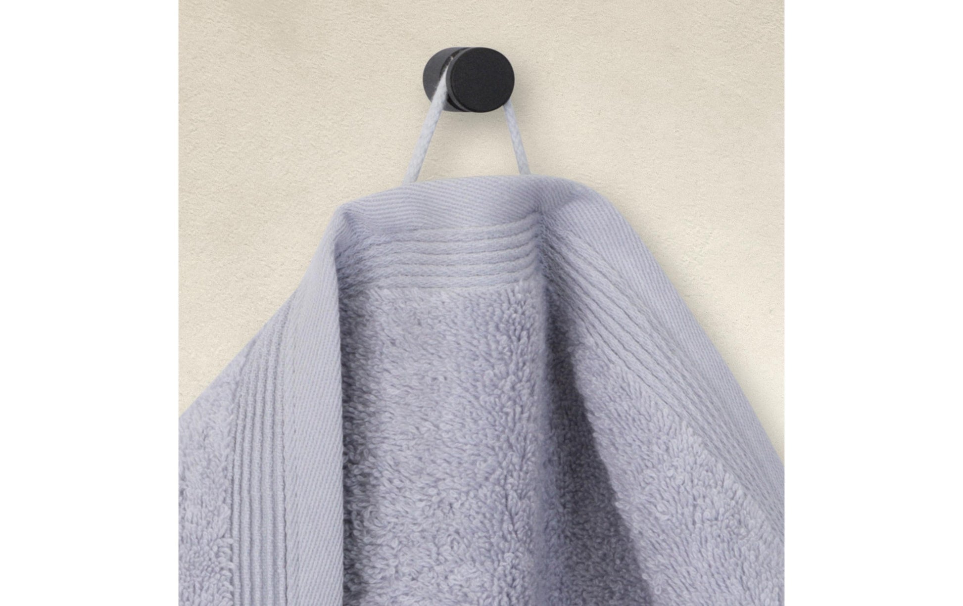 MÖVE Duschtuch Superwuschel – 80 × 150 cm, Silber, 100% Baumwolle, 550 g/m²