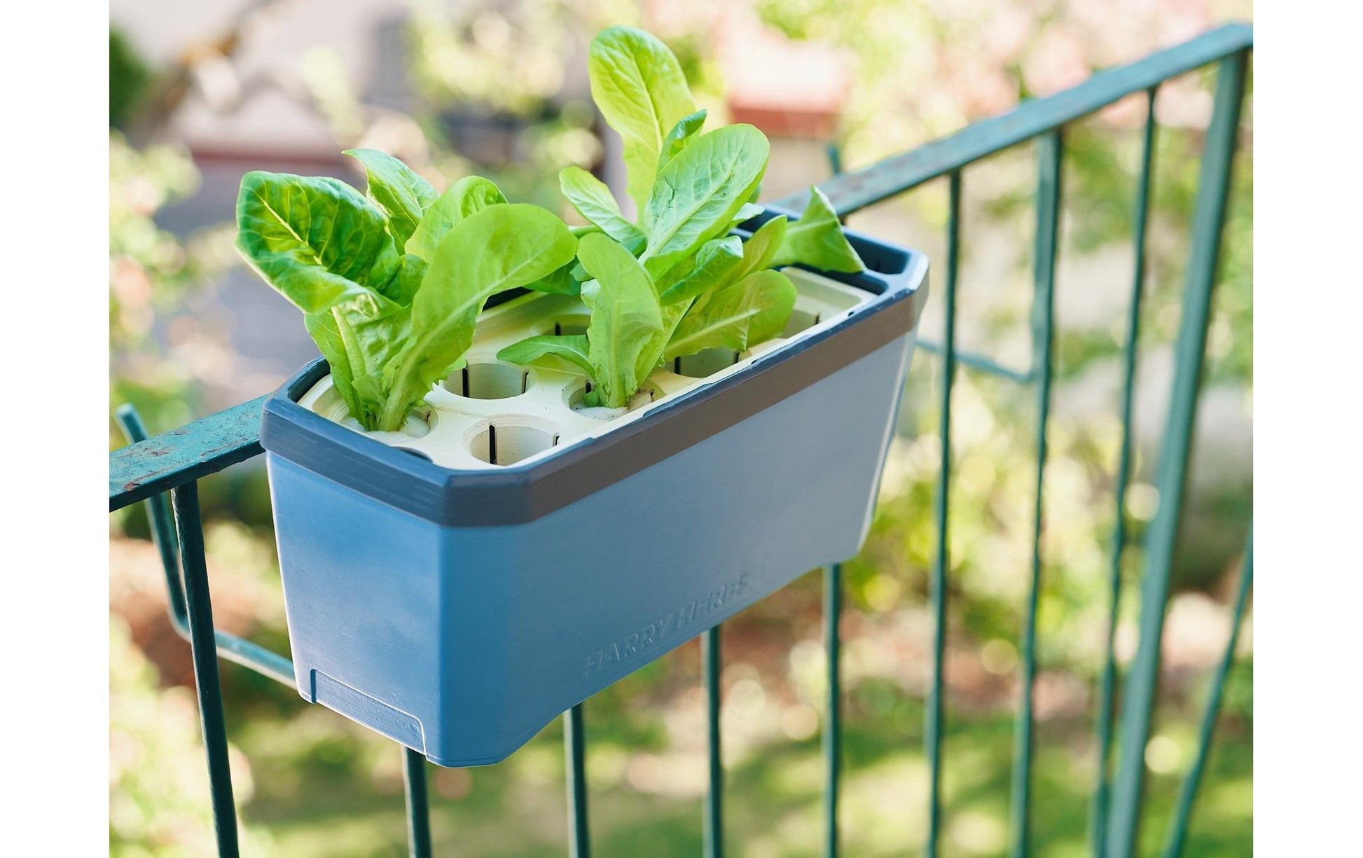 Gusta Garden Pflanzenkastenhalter 30B004 Ø 40 mm – Schwarz, Polypropylen/Stahl, für Innen- und Aussenbereich