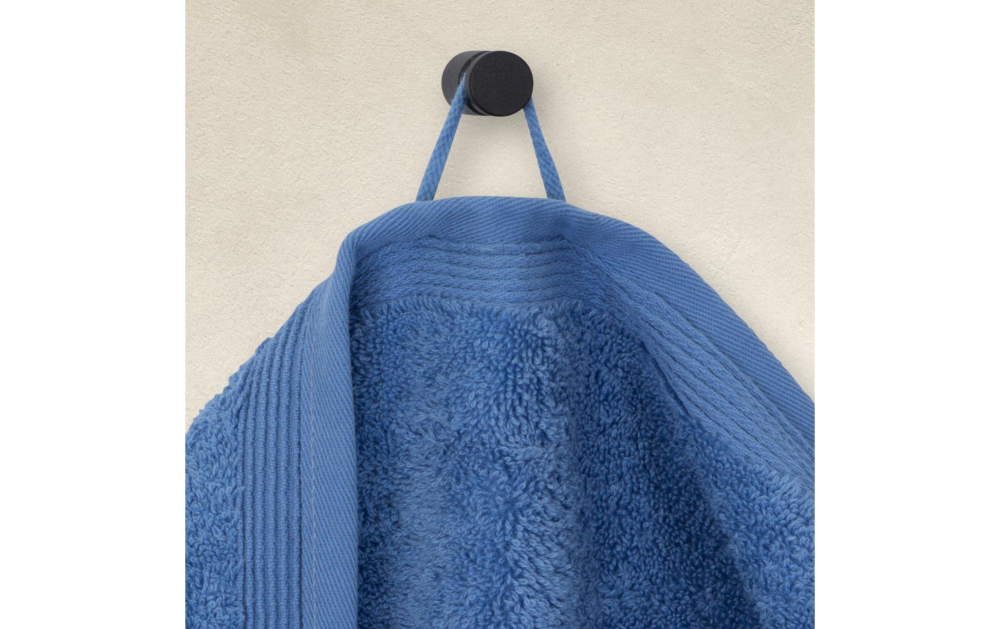 MÖVE Duschtuch – 80 × 150 cm – Blau – Baumwolle, 550 g/m² – 60 °C – GOTS, OEKO-TEX Standard 100