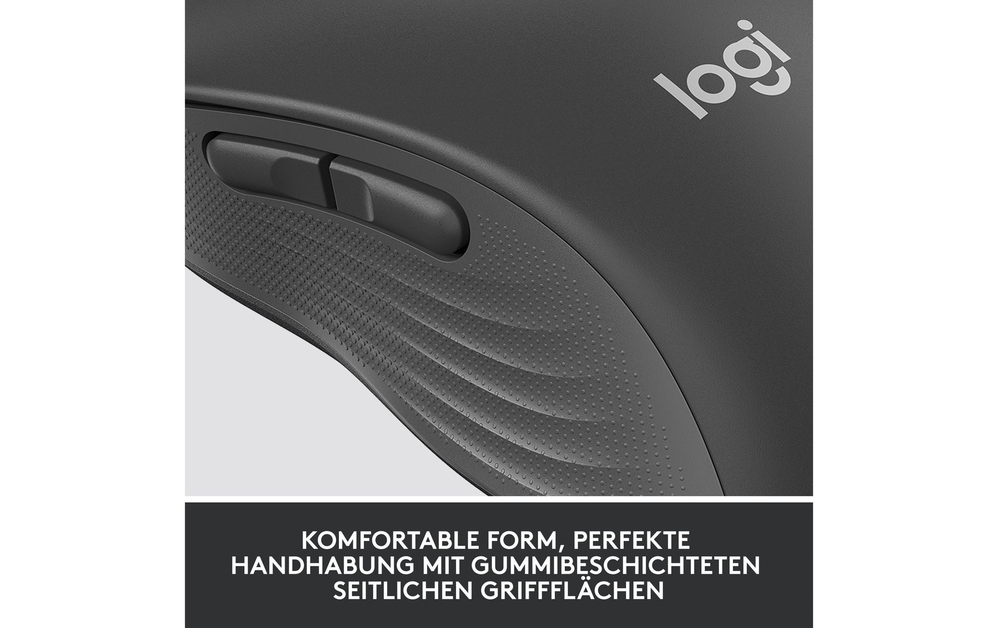 Logitech Signature M650 für Business – Maus – Kabellos (Bluetooth/2,4 GHz), Logi Bolt, rechts