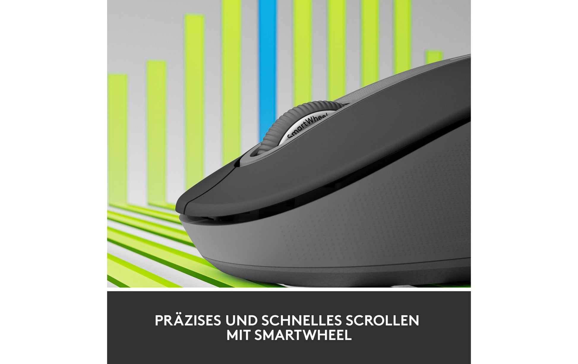 Logitech Signature M650 für Business – Maus – Kabellos (Bluetooth/2,4 GHz), Logi Bolt, rechts