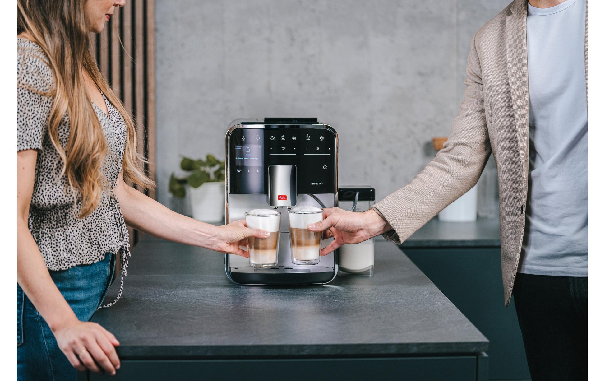 Melitta Barista Smart Kaffeevollautomat – 15 bar, 1,8 l, 270 g, Schwarz