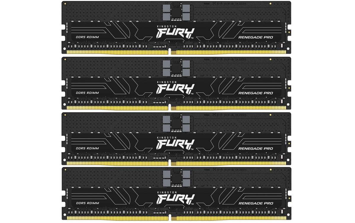 Kingston Technology Kingston FURY Renegade Pro – 64 GB (4×16 GB) DDR5 5600 MT/s, RDIMM ECC, CL36, 288-Pin DIMM, XMP