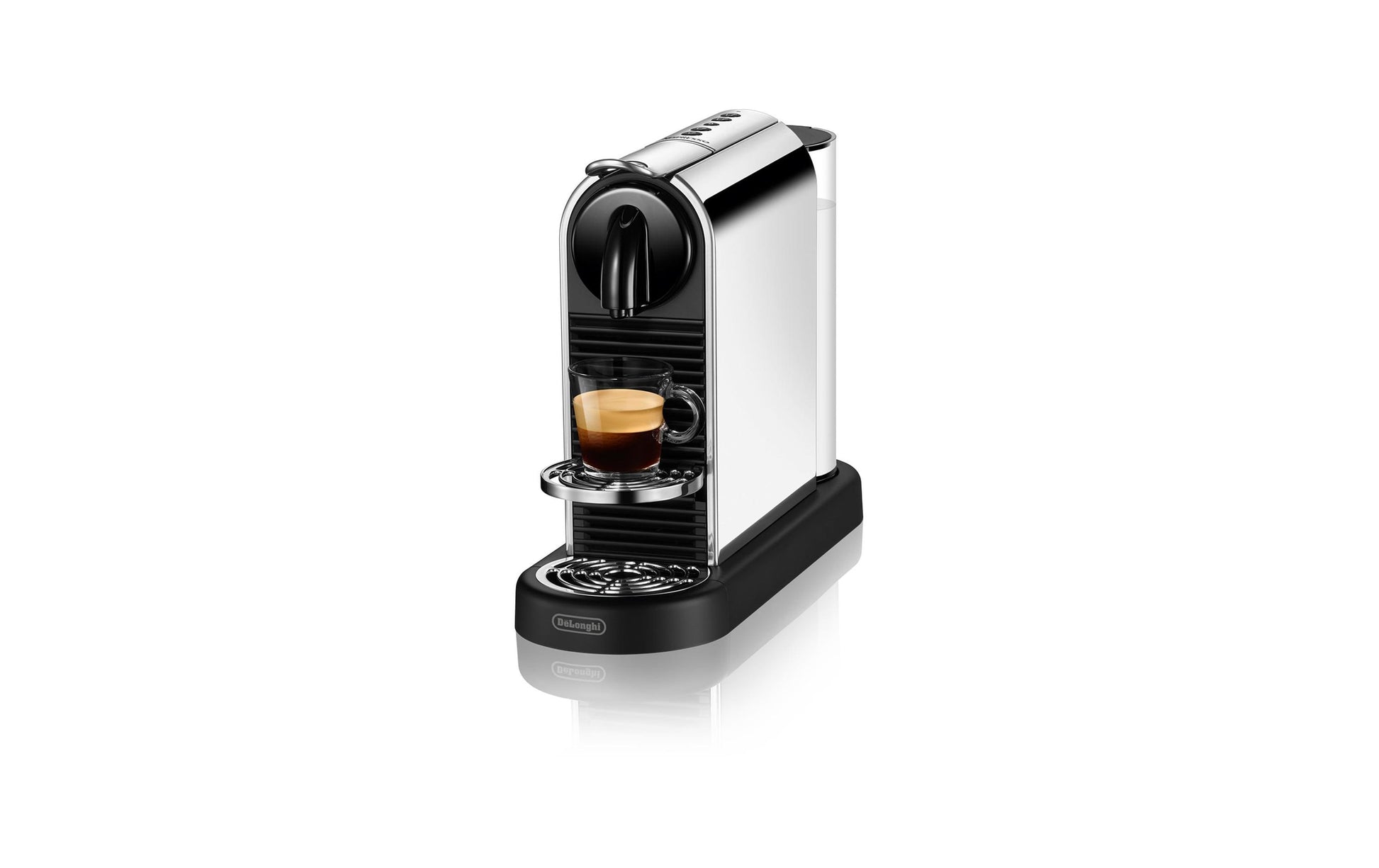 De’Longhi Citiz EN220.M Kapselmaschine – für Nespresso-Kapseln, 19 bar, 1 l, Silber