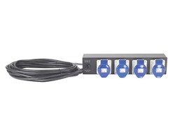APC Rack-PDU Basic, 4× IEC 60309, 32 A, Hard Wire 3-adriger Stecker, 2U horizontal, 7,7 kW