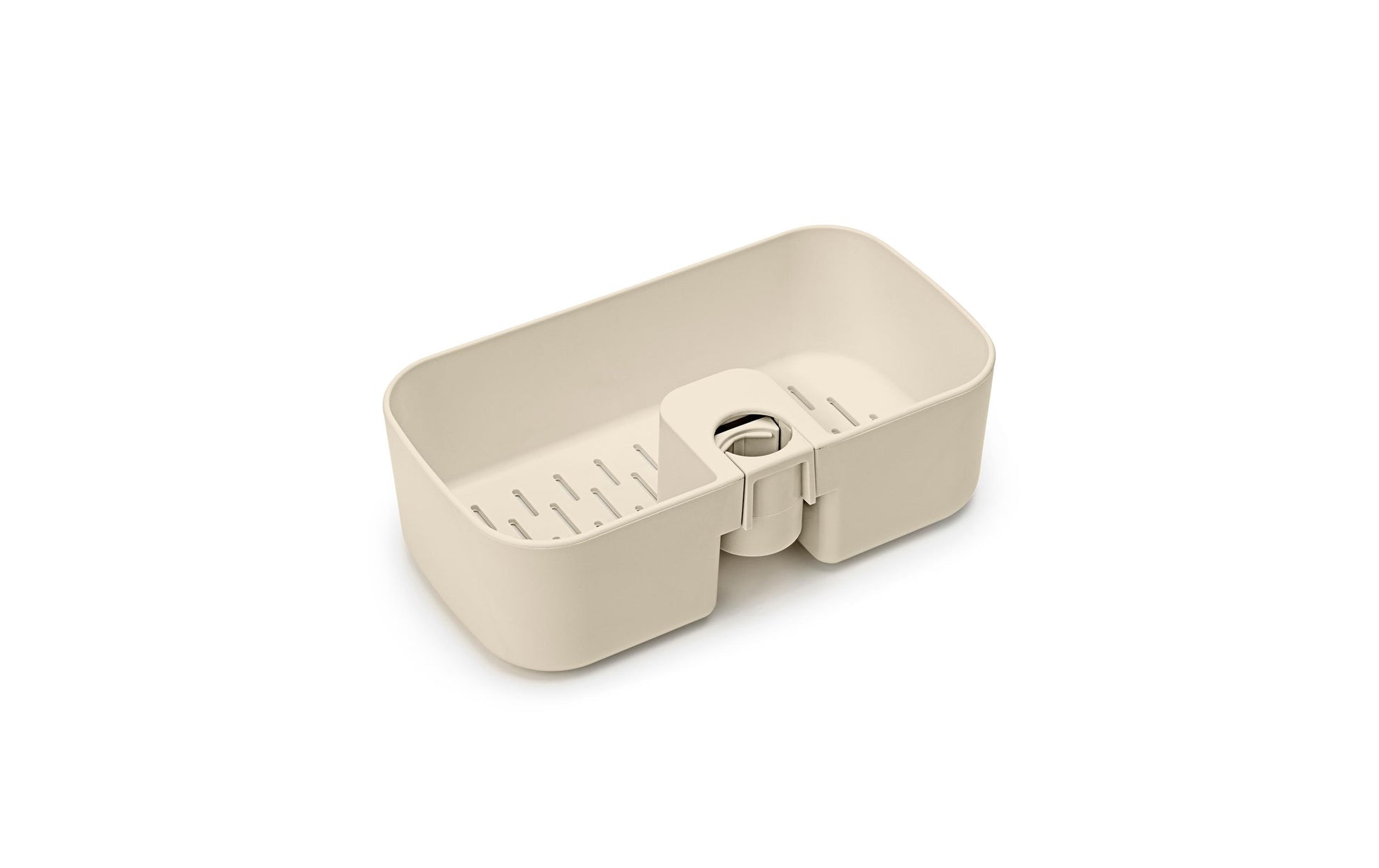 Brabantia Seifenhalter (Wand) – Kunststoff, 2 kg Tragkraft, Befestigung: Diverse, 13,3×24,4×7,5 cm, Beige