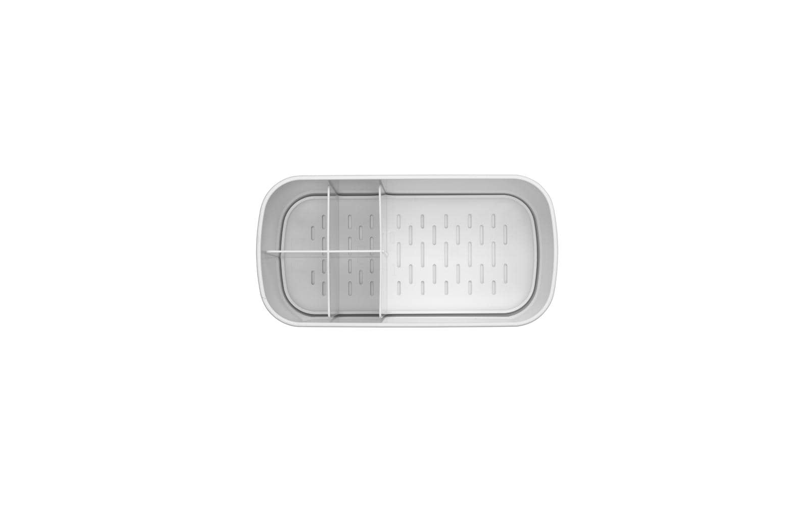 Brabantia Aufbewahrungsbox (Bad) ReNew – Kunststoff, 19,7×9,8×11 cm, Weiss