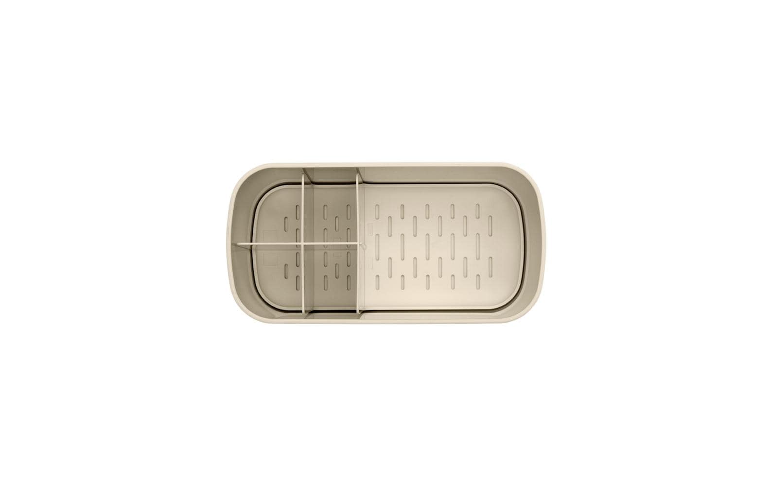 Brabantia Aufbewahrungsbox (Bad) – Kunststoff, 19,7×9,8×11 cm, freistehend, Beige