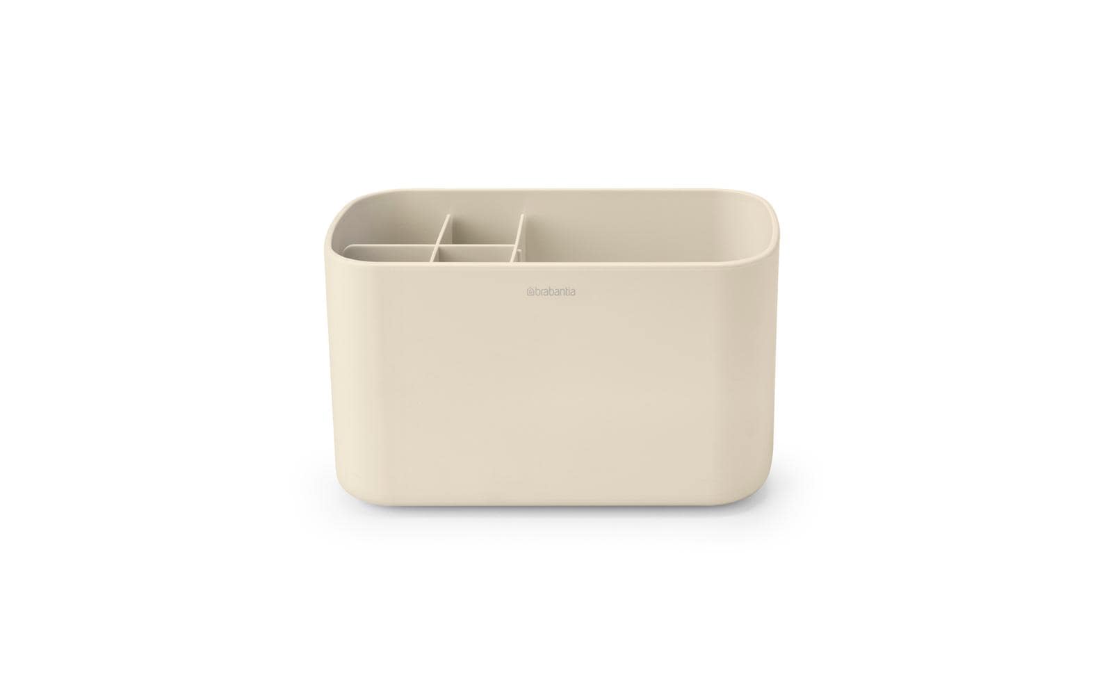 Brabantia Aufbewahrungsbox (Bad) – Kunststoff, 19,7×9,8×11 cm, freistehend, Beige