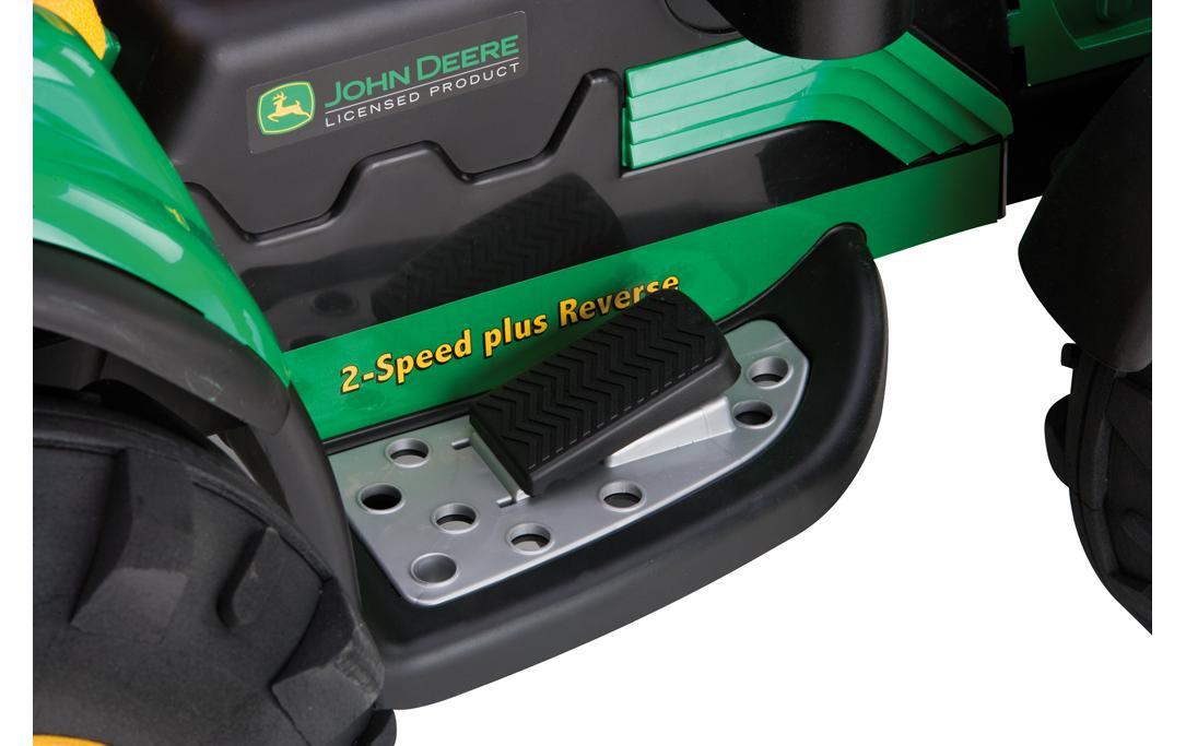 Pegperego Ground Force 12V Elektrofahrzeug – John Deere – 7,3 km/h, 40 kg – 63 × 68 × 169,5 cm – ab 3 J.